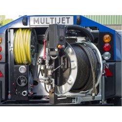 MULTIJET - Hydrocureuse haut de gamme sur remorque - Puissante et insonorisée
