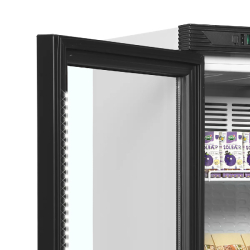 Vitrine réfrigérée blanc CEV425 1 LED L/H TEFCOLD