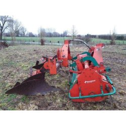 Fraise rotative Kverneland GS/H/200 - Largeur 2m - Avec billonneur 2,30m - Occasion