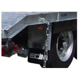 Remorque porte-panneau 6 tonnes - châssis galvanisé à chaud - roues dessous - freinage ABS - ECIM PE 46 600 FA