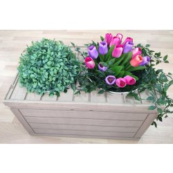 Expositeur fleur - Présentoir pour fleurs avec pots - Montage facile et plusieurs couleurs
