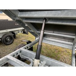 Remorque Benne SARIS - K1276 - 276 x 170 cm - PTAC : 2000 kg - 2 Essieux Freinée