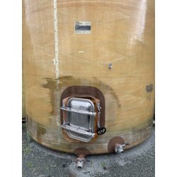 Cuve Gimar 250 hl d'occasion - fond plat gradué - Ø 3000mm x hauteur 3100mm