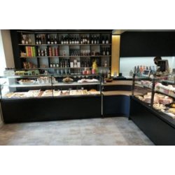 Vitrine réfrigérée professionnelle pour traiteur, pâtisserie et snacking - KUBUS MAX
