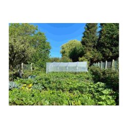 Serre de jardin avec un pied droit de 1,20m - 5ème SAISON