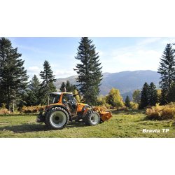 Bravia TP broyeur forestier - Noremat - largeur de coupe 2,20 m - double rotation rotor et déflecteur rabattable