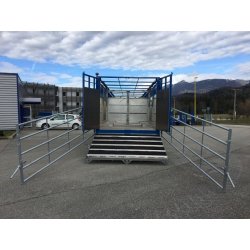 Bétaillère série spéciale 2 essieux toute aluminium - jp construction - type: bet 600 à bet 12 000