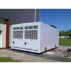 Chambre froide transportable Superbox - température dirigée de -30°C à 30°C - stockage jusqu'à 44 europalettes