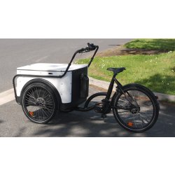 Triporteur électrique Urban Rider Pro - Moteur BAFANG Max M400 - Caisse HDPE 100 kg