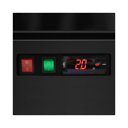 Vitrine réfrigérée verticale MAXI FRESH 2 portes - 809 litres - 1253 x 710 x 2003 mm - froid positif ventilé