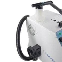 Générateur de vapeur professionnel mobile Sani Air - désinfection vapeur sèche avec aspiration et Ozone