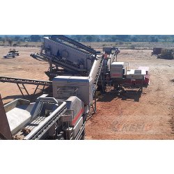 Station mobile de concasseur à mâchoires Kefid - capacité jusqu'à 650 t/h - dimensions compactes