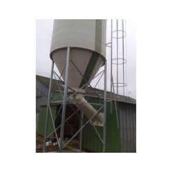Silo cloisonné 50/50 monocoque pour l'alimentation programmée des vaches laitières - Capacité 10 à 25m3 - Ø2325 ou Ø2700