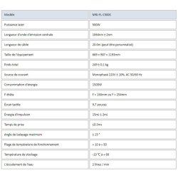 Mrj-fl-c500c - Décapeur laser professionnel - Chengdu MRJ-Laser Technology Co., Ltd - puissance ajustable 500W - source laser IPG