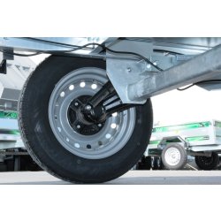 Remorque démontable sans frein DAXARA 218 - béquilles de stabilisation, fabrication française, polyvalente et performante