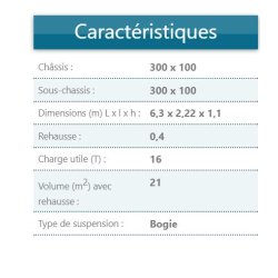 B160BV remorque agricole semi-élévatrice - Delaplace - Charge 16T avec sécurité flèche et béquille hydraulique