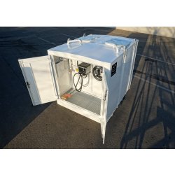 Cuve de stockage de gasoil, fioul et gnr de 7000 à 27 000 l pour le ravitaillement de moyennes et grandes flottes de véhicules - envirocube exel 2 - ece type 2 -  alorem
