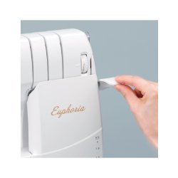 Recouvreuse avec système automatique d'alimentation du fil et le système d'enfilage à air pour le boucleur -  BABY LOCK EUPHORIA