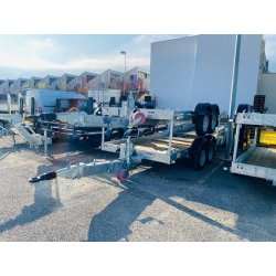 ECIM remorque porte engins 2 essieux 3t5 neuve