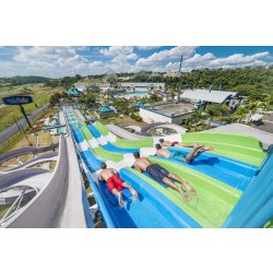 Toboggan - multilane avec large choix de couleurs et glissière à tapis