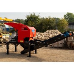 Mini concasseur à mâchoires de 500 mm x 250 mm à entrainement électrique - 5000ES RED RHINO
