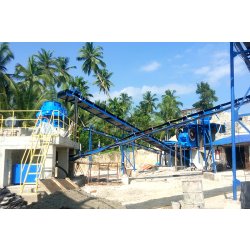 Unité complète de concassage à pierre granite 150 t/h