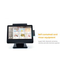 Caisse enregistreuse tactile en libre service - Gilong U28 - avec imprimante, scanner et écran tactile 15.6 pouces
