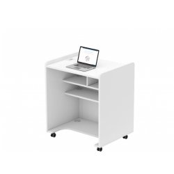 Banque d'accueil mobile BAM - Polyvalente, fonctionnelle et design - Fabrication française