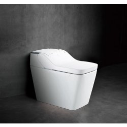Toilette automatique intelligente - Ove - modèle 01-03102 avec design compact et multifonctions