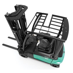 Chariot élévateur électrique Mitsubishi - 1800 kg - 4 roues EDIA EM FB18AN - maniabilité et fiabilité