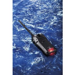 VHF marine portable flottante IC-M37E - puissance 6W - autonomie 12h - étanchéité IP57