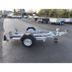 Remorque porte moto basculante Debon Roadster Moto 1V2 - 1 place - 1 essieu - PTAC 750 kg - sans options - Référence: roadstermoto1v2