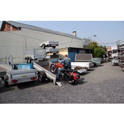 Remorque moto - humbaur - 1386