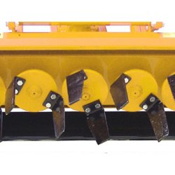 Robogreen - Herse rotative 250 kg - Largeur de travail 150 cm - Rotor 2 couteaux