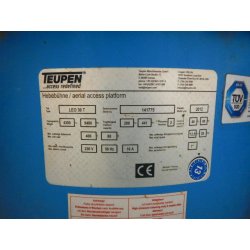Nacelle araignée TEUPEN leo 30 occasion