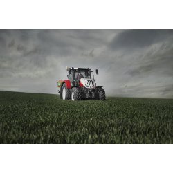 Tracteur agricole Steyr Profi CVT 4115-6145 - 116 à 145 ch - Moteur ECOTECH et transmission S-Control TM CVT