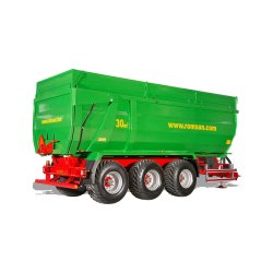 R 200 TRHK Benne agricole à tridem monocoque - ROMSAN - capacité 20000 kg