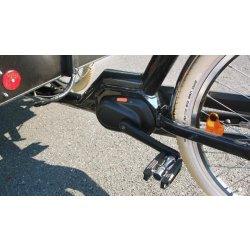 Triporteur Amsterdam Air eDrive - Grand coffre, 4 enfants, moteur Bafang Max M400