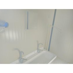Cabine wc/douche raccordable 240cm x 240cm