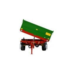 R 35 tsga benne agricole à simple essieu - romsan - capacité 3500 kg