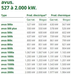 Avus - Groupes électrogènes industriels 2G Énergie SAS - 527 à 2.000 kW - Haut rendement pour grands projets