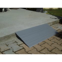 Rampe de seuil pmr en aluminium - t120010