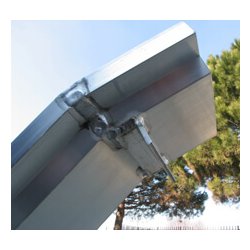 Rampe pour personnes à mobilité réduite - largeur int. 155mm - aluminium avec rebords - surface antidérapante - hauteur à franchir de 50 à 420mm