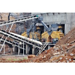 Unité de concassage pour recyclable des déchets de construction 80-200 t/h