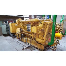 Centrale de  2 groupes électrogènes d'occasion - CATERPILLAR 2 X 3516 - 2 X 1650 KVA