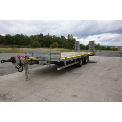 Remorque porte-engins ECIM 6423 - 19T - 2 essieux - Plateau basculant 7000mm