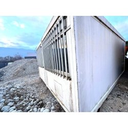 Bungalow cabane de chantier double 6x4,9m
