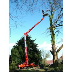 Nacelle araignée LEO23GT - Hauteur de travail max. 23 m - Déport latéral 11,2 m - En stock