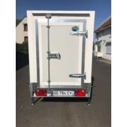 Remorque frigorifique simple essieu de 750 kg - ARNO 16