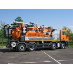 Cap Combi FM - Hydrocureur Cappellotto - Cloison déplaçable avec taquets de verrouillage manuels ou hydrauliques